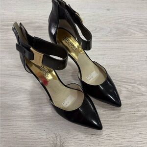 Michael Kors Black Pointed Heels